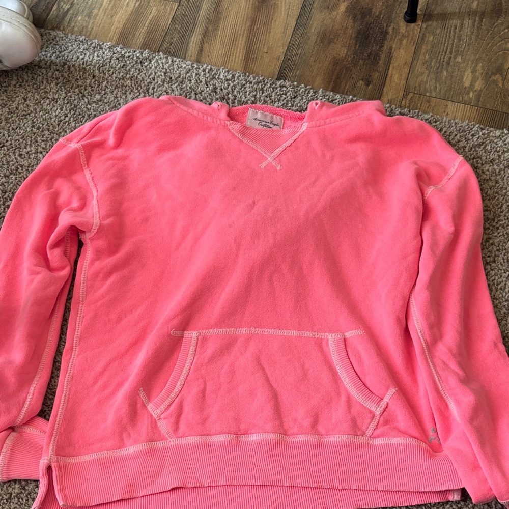 American Eagle Outfitters Pink Knit Top